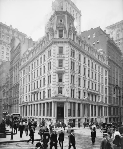 Office of J.P. Morgan and Co., New York by Detroit Publishing Co.